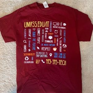 UMass Tech t-shirt